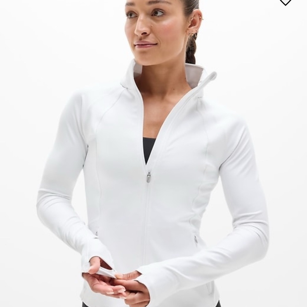 Athleta Interval Jacket w/ removable hood